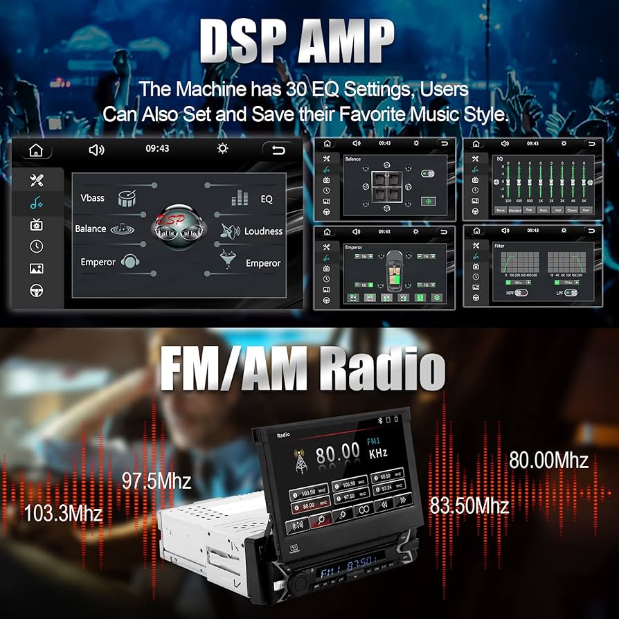 Amazon.com: Single Din Car Stereo Compatible with Apple